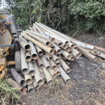 Grande qtd de tubos de aluminio aprox. 72und