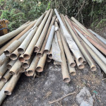 Grande qtd de tubos de aluminio aprox. 72und