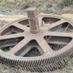 Volandeira bi helicoidal C eixo