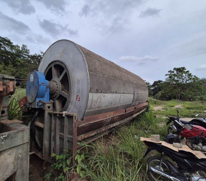 filtro rotativo cesto em Inox