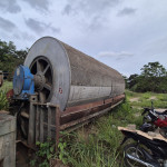 filtro rotativo cesto em Inox