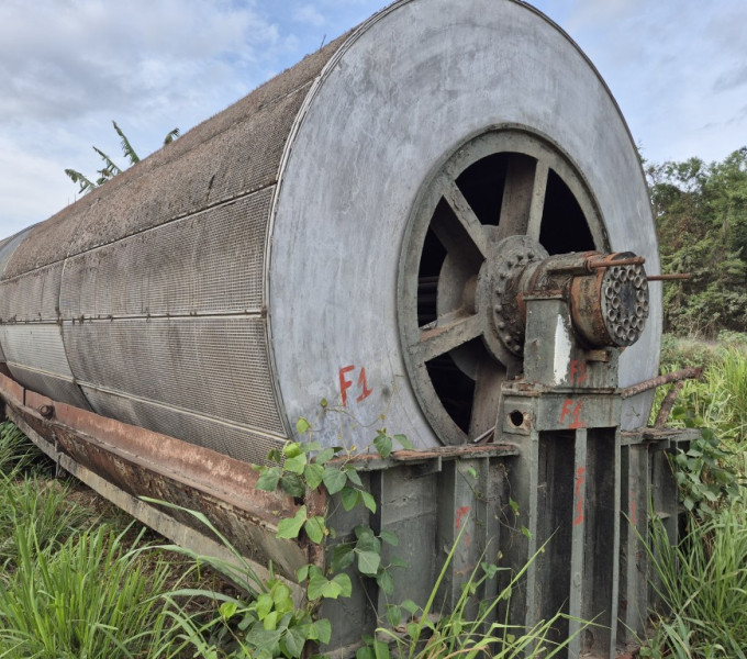 filtro rotativo cesto em Inox