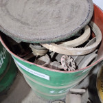 2 tambores de sucata de bronze aprox. 200kg