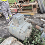 6 Motores elétricos, talha manual 10 ton gaiola de suspensão