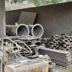 Trocadores de calor tubulares em inox aprox. 1000kg