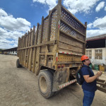 Reboque canavieiro fechado c/ Correntes, placa: KGC-1779, Frota: 577