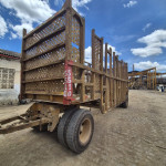 Reboque canavieiro fechado c/ Correntes, Frota: 5510