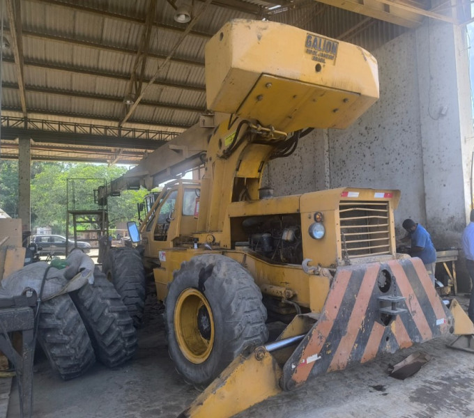 Máquina pesada Guindaste Galion 15ton, Ano 1975