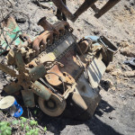 Motor a combustão Mercedes-Benz, 6 cilindros OM355/6