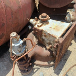 2 Bombas de caldeira sucateadas + Turbina + cone 20" em AC + Ativo Item 5