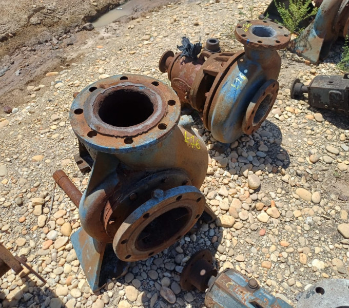 8 Bombas Centrifugas em AC + Flange + Polia + 2 comportas em AC