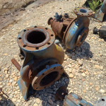 8 Bombas Centrifugas em AC + Flange + Polia + 2 comportas em AC
