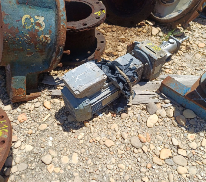 Motor-elétrico SEW C/ Bomba de massa Netzsh + Bomba