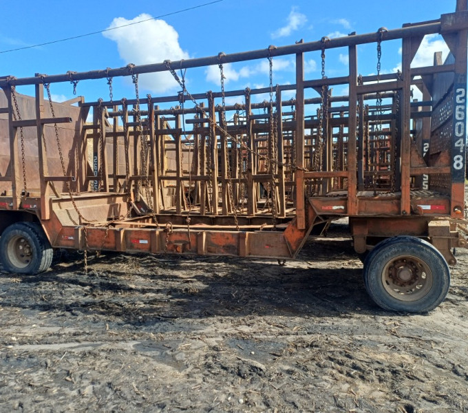 Reboque canavieiro aberto, Frota: 26048