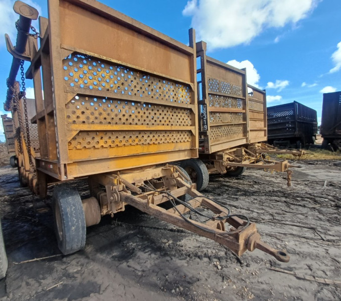 Reboque canavieiro aberto, Frota: 30682