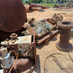 2 Bombas de caldeira sucateadas + Turbina + cone 20" em AC + Ativo Item 5