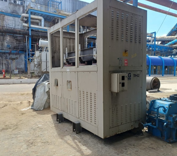 Transformador a seco trifásico TR-62 MAG 6500KVA, 15KV + Ativo Item 2 + item 8
