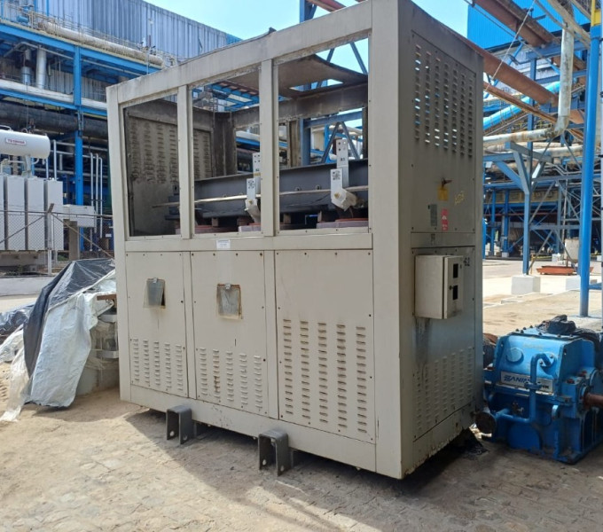 Transformador a seco trifásico TR-62 MAG 6500KVA, 15KV + Ativo Item 2 + item 8