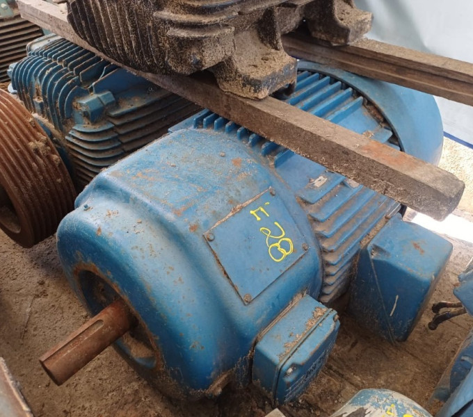 Motor elétrico 78cv Weg, 6 polos (motor bobinado) + Ativo Item 3, 10