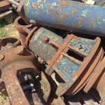 2 Corpos Caracol em AC p/ bomba Suzer + Cavalete mancal da bomba UND A30