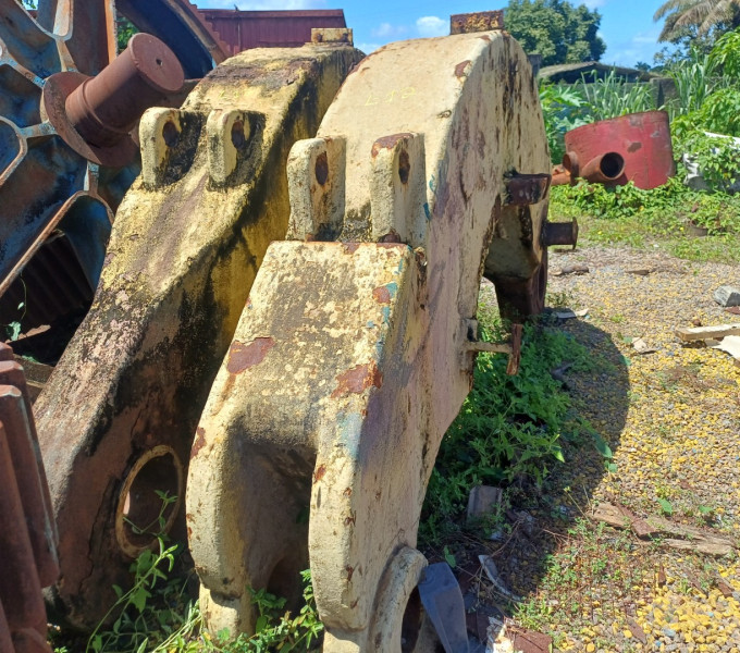 1 Par de cabeçotes p/ castelo de moenda em AC 54"
