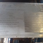 Caldeira Zanini S.A: Cap. 94.000KG/H, 31,9KGF/cm²g com lavador de gases e chaminé em AC (Não acompanha motores elétricos, cabos e exaustores) + Ativo I1C1