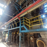 Caldeira Zanini S.A: Cap. 94.000KG/H, 31,9KGF/cm²g com lavador de gases e chaminé em AC (Não acompanha motores elétricos, cabos e exaustores) + Ativo I1C1