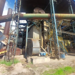 Caldeira Zanini S.A: Cap. 94.000KG/H, 31,9KGF/cm²g com lavador de gases e chaminé em AC (Não acompanha motores elétricos, cabos e exaustores) + Ativo I1C1