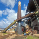 Caldeira Zanini S.A: Cap. 94.000KG/H, 31,9KGF/cm²g com lavador de gases e chaminé em AC (Não acompanha motores elétricos, cabos e exaustores) + Ativo I1C1