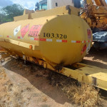 Tanque horizontal com chassi p inflamáveis Frota: 103320
