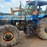 Trator de Pneu New Holland 8030-4, Ano: 2012, Frota: 105328