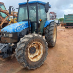 Trator de Pneu New Holland NH TL 95 E, Ano: 2012 Frota: 105325 + Ativo I3C4