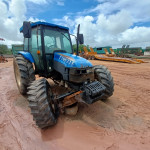 Trator de Pneu New Holland NH TL 95 E, Ano: 2012 Frota: 105325 + Ativo I3C4