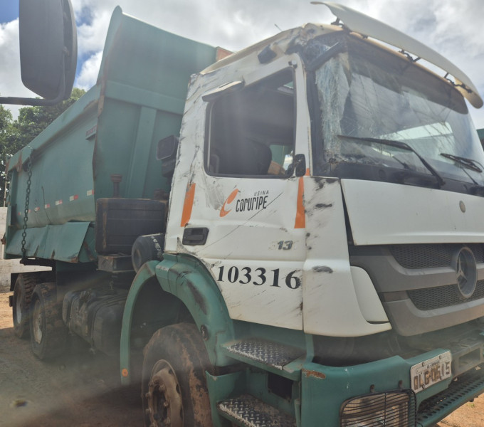 Caminhão Basculante Mercedes-Benz AXOR 3131 6X4, Ano: 2017, Frota: 103316 + Ativo I5C1