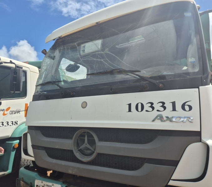 Caminhão Basculante Mercedes-Benz AXOR 3131 6X4, Ano: 2017, Frota: 103316 + Ativo I5C1
