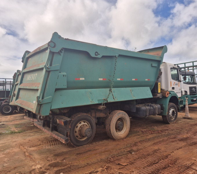 Caminhão Basculante Mercedes-Benz AXOR 3131 6X4, Ano: 2017, Frota: 103317 + Ativo I2