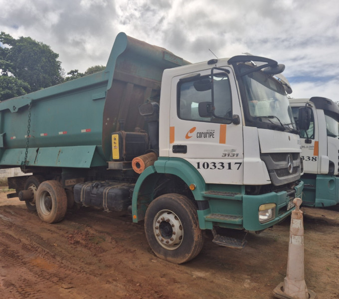 Caminhão Basculante Mercedes-Benz AXOR 3131 6X4, Ano: 2017, Frota: 103317 + Ativo I2
