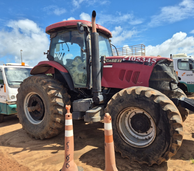 Trator de Pneus Case PUMA 185, Ano: 2014, Frota: 105345 + Ativo I12