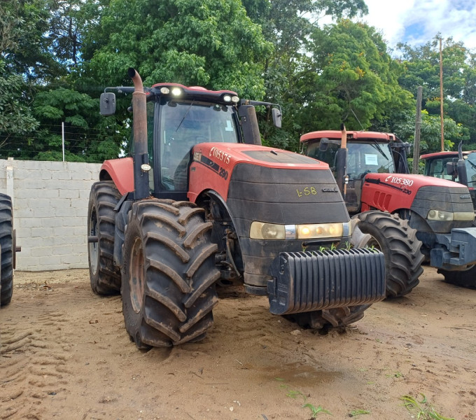 Trator de Pneus Case MAGNUM 290, Ano: 2019, Frota: 105375 + Ativo I4