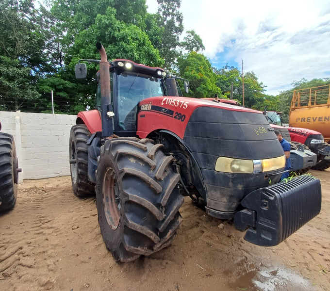 Trator de Pneus Case MAGNUM 290, Ano: 2019, Frota: 105375 + Ativo I4
