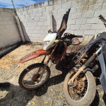 Motocicleta Honda NXR 150cc Bros, Ano 2012, Vermelha, Placa: OHD 1566, Frota: 104072