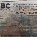 Gerador Síncrono Trifásico BBC WGWe 900 8125KVA + Ativo I8