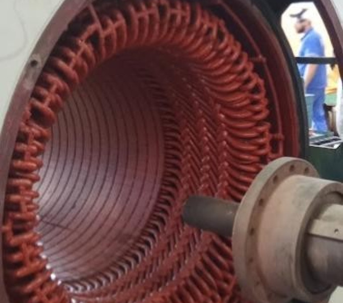 Gerador Síncrono Trifásico BBC WGWe 900 8125KVA + Ativo I8