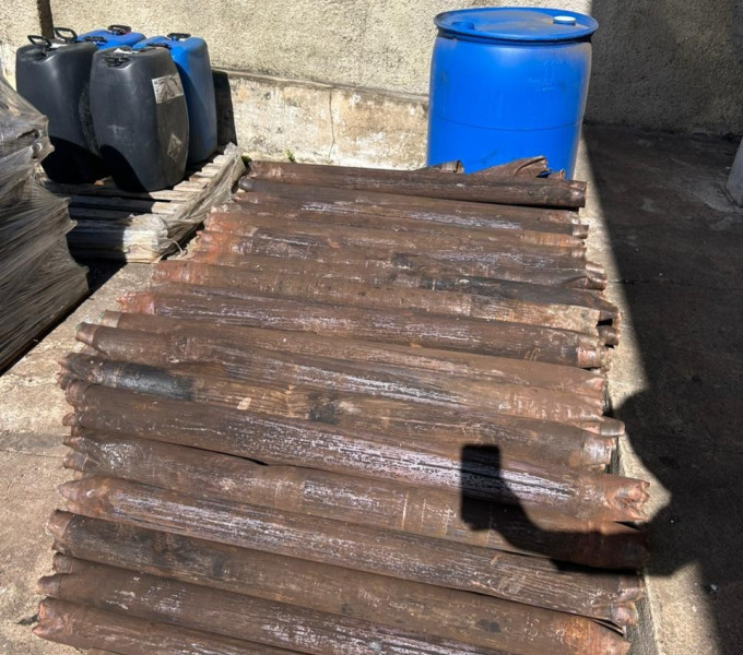Diversas peças em cobre aprox. 740kg (R$50 p/kg)