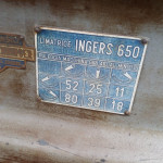 Plaina Ingers Incontrera & Wiminger, 650 mm + Comparador interno 18-35mm