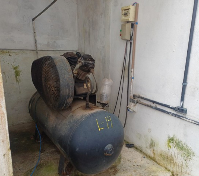 Compressor Schulz MSV com motor de 7,5 CV