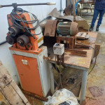 Calandra para tubos automatizada com motor WEG e bancada em aço carbono