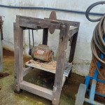 Serra circular C/ motor elétrico