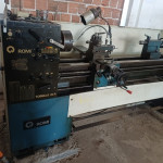 Torno universal Romi Tormax 20A com barramento de 1,5 m + paquímetro 300mm + micrômetro 125-150 + imicro 25-30