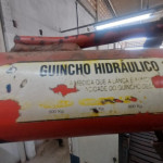 Guincho hidráulico móvel Schulz GHS11, capacidade de 800 kg